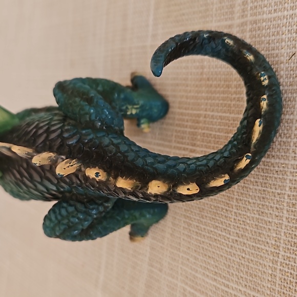 Vintage Schleich 2003 World of Knights Medieval Dragon Figure - Picture 9 of 10